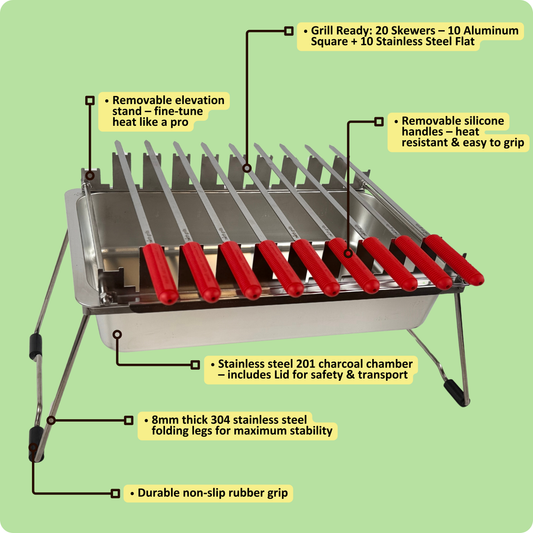 Kabob Grill – Elevate Your Skewer Grilling Experience