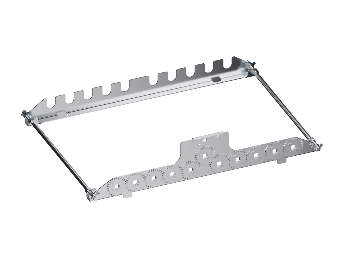 Spin Grill attachment with its original CAD gear engraving and verified support wordmarks